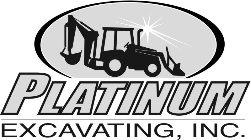 Platinum Excavating Logo